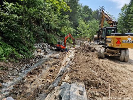 Sanacijska obnova vodotokov in hudournikov po poplavah (9)